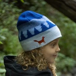 Sunday Afternoons Kids' Winterland Fox Beanie -Sunday Afternoons Shop Kids Graphic Series Beanie Winterland Fox Female 2 fw21 2695px