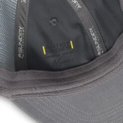 Sunday Afternoons Mountain Moonlight Trucker -Sunday Afternoons Shop artist series patch trucker mountain moonlight sweatband artist stamp detail ss21 2500px