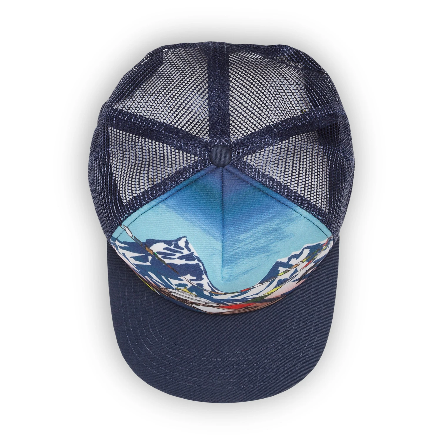 Everest Trucker Sunday Afternoons Everest Trucker -Sunday Afternoons Shop artist series trucker everest top ss21