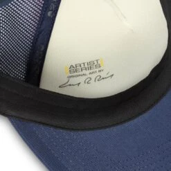 Sunday Afternoons Yosemite Valley Trucker -Sunday Afternoons Shop artist series trucker yosemite valley sweatband artist stamp detail ss21 2500px