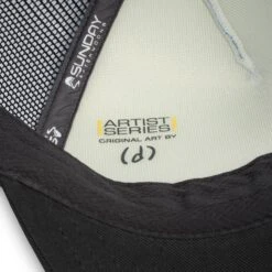 Sunday Afternoons Mountain High Trucker -Sunday Afternoons Shop artist series truckers mountain high artist stamp detail ss22 2500px