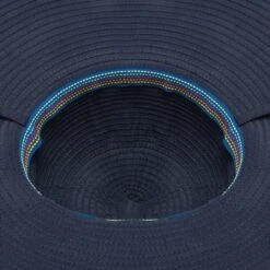 Sunday Afternoons Beach Hat -Sunday Afternoons Shop beach hat navy sweatband detail ss20 2500px