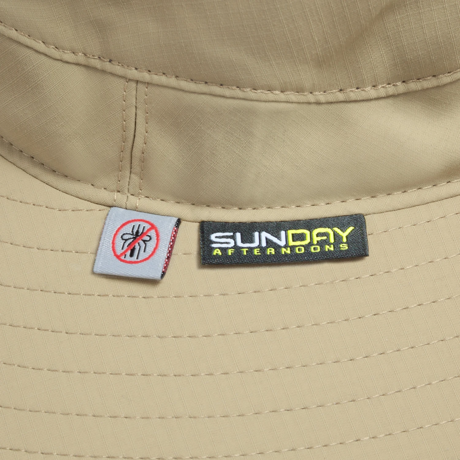 Bug-Free Charter Hat Sunday Afternoons Bug-Free Charter Hat -Sunday Afternoons Shop bug free charter hat tan labels detail ss20