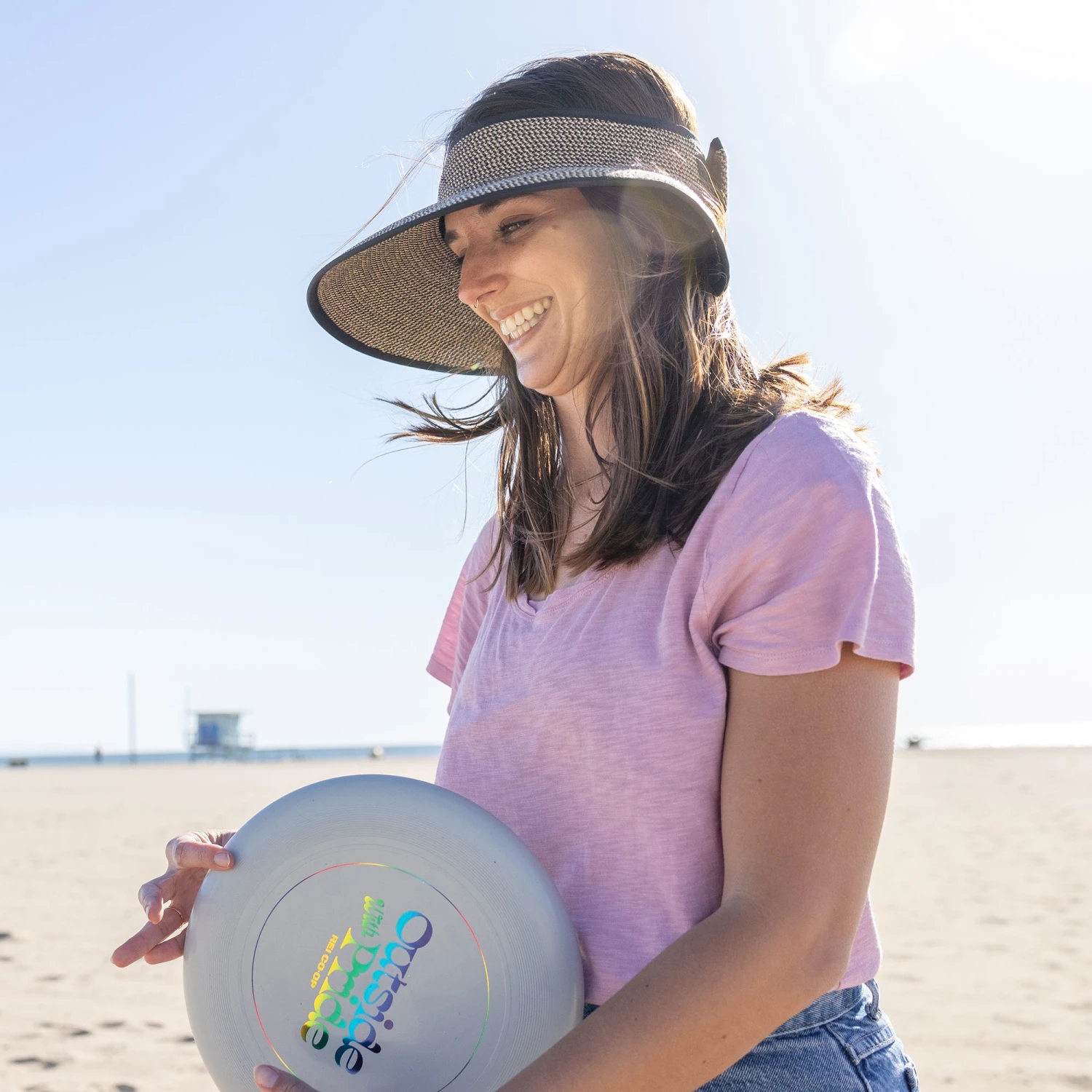 Garden Visor Sunday Afternoons Garden Visor -Sunday Afternoons Shop garden visor tweed beach woman frisbee