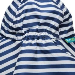 Sunday Afternoons Infant SunSprout Hat -Sunday Afternoons Shop infant sunsprout hat navy stripe stretch fit detail ss20 2500px