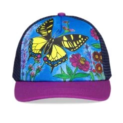 Sunday Afternoons Kids' Swallowtail Trucker -Sunday Afternoons Shop kids artist series trucker swallowtail art detail ss20 2500px