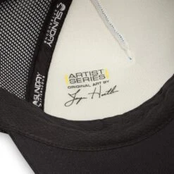 Sunday Afternoons Kids' Sunrise View Trucker -Sunday Afternoons Shop kids artist series truckers sunrise view signature detail ss21 2500px