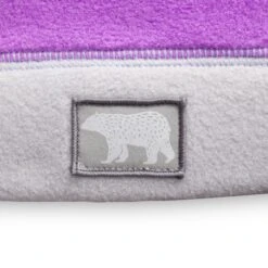 Sunday Afternoons Kids' Cozy Critter Beanie -Sunday Afternoons Shop kids cozy critter beanie dewberry pewter animal patch detail fw21 2500px