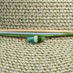 Sunday Afternoons Kids' Free Spirit Hat -Sunday Afternoons Shop kids free spirit hat sea glass beads detail ss23 2500px