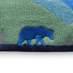 Sunday Afternoons Kids' Forest Bear Beanie -Sunday Afternoons Shop kids graphic series beanie forest bear animal detail fw21 2500px
