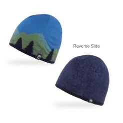 Sunday Afternoons Kids' Forest Bear Beanie -Sunday Afternoons Shop kids graphic series beanie forest bear reversible fw21 combo