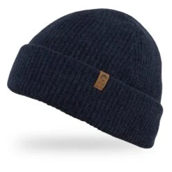 Sunday Afternoons Northerly Merino Beanie -Sunday Afternoons Shop northerly merino beanie indigo front fw22