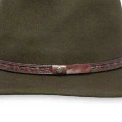 Sunday Afternoons Rambler Hat -Sunday Afternoons Shop rambler hat olive hatband detail fw20 2500px