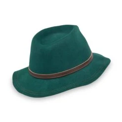 Sunday Afternoons Tessa Hat -Sunday Afternoons Shop tessa hat emerald back fw20 2500px