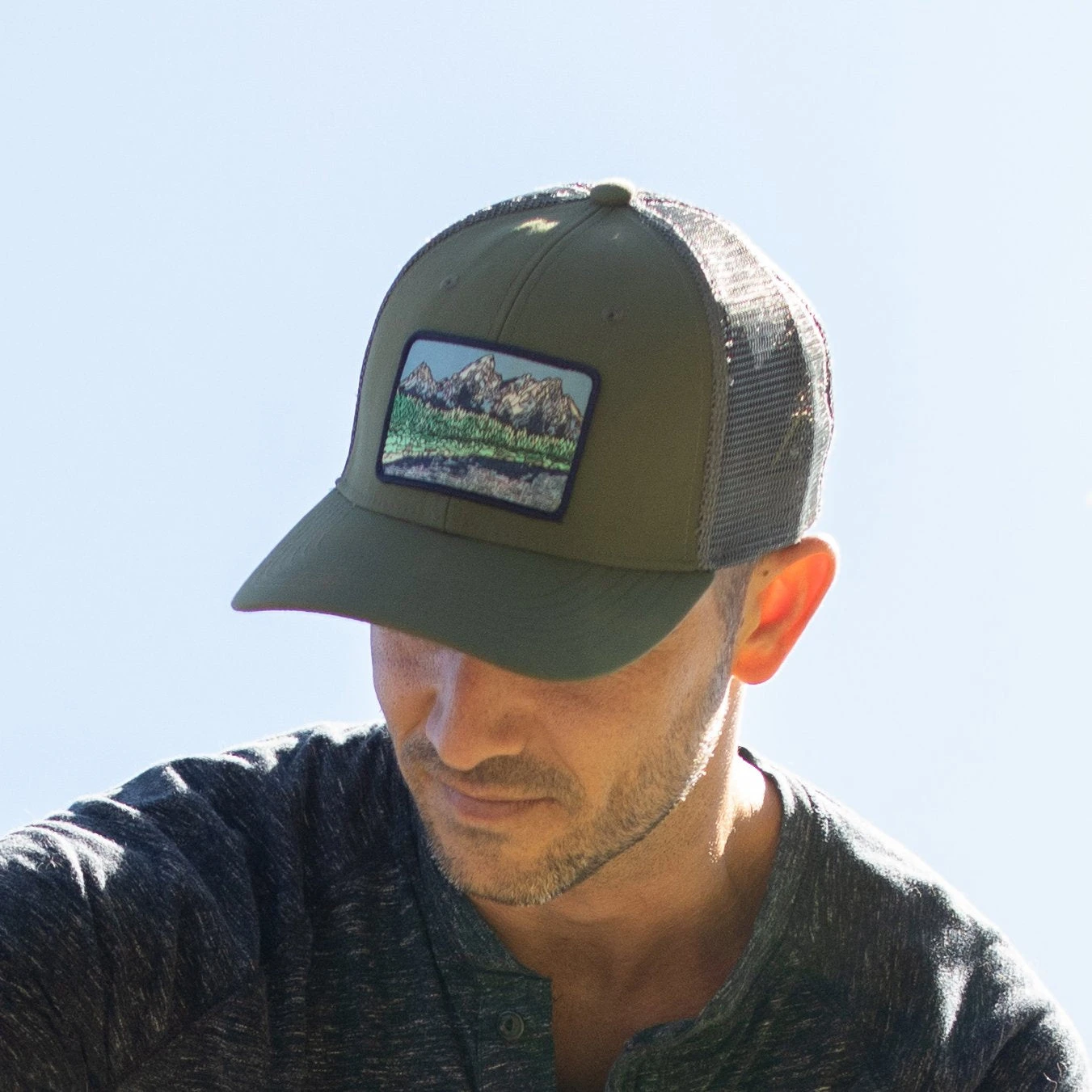 Teton Reflection Trucker Sunday Afternoons Teton Reflection Trucker -Sunday Afternoons Shop teton reflection trucker male fw21