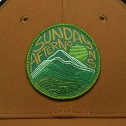Sunday Afternoons SA Peak Trucker -Sunday Afternoons Shop tims trucker sa peak patch detail ss23 2500px