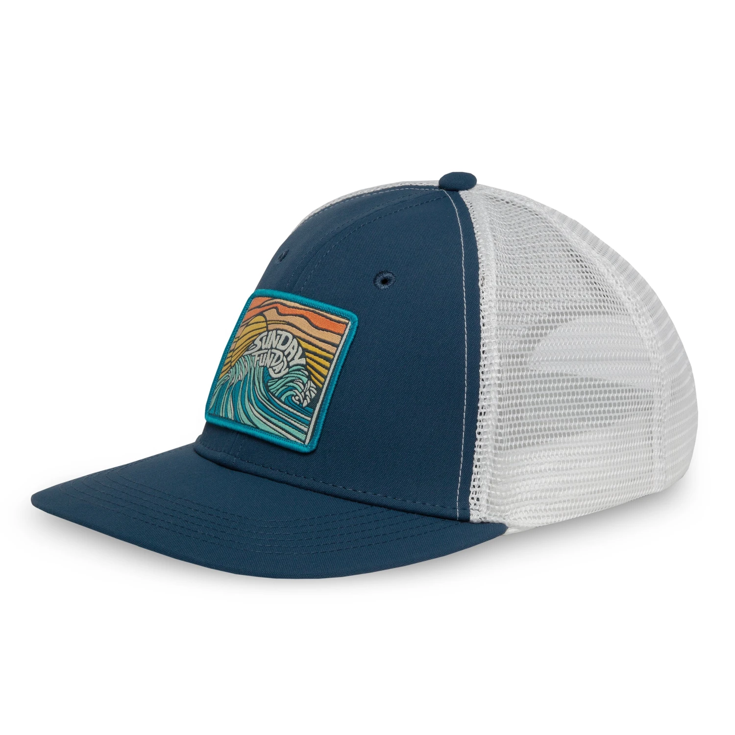 Sunday Funday Trucker Sunday Afternoons Sunday Funday Trucker -Sunday Afternoons Shop tims trucker sunday funday front angle ss23