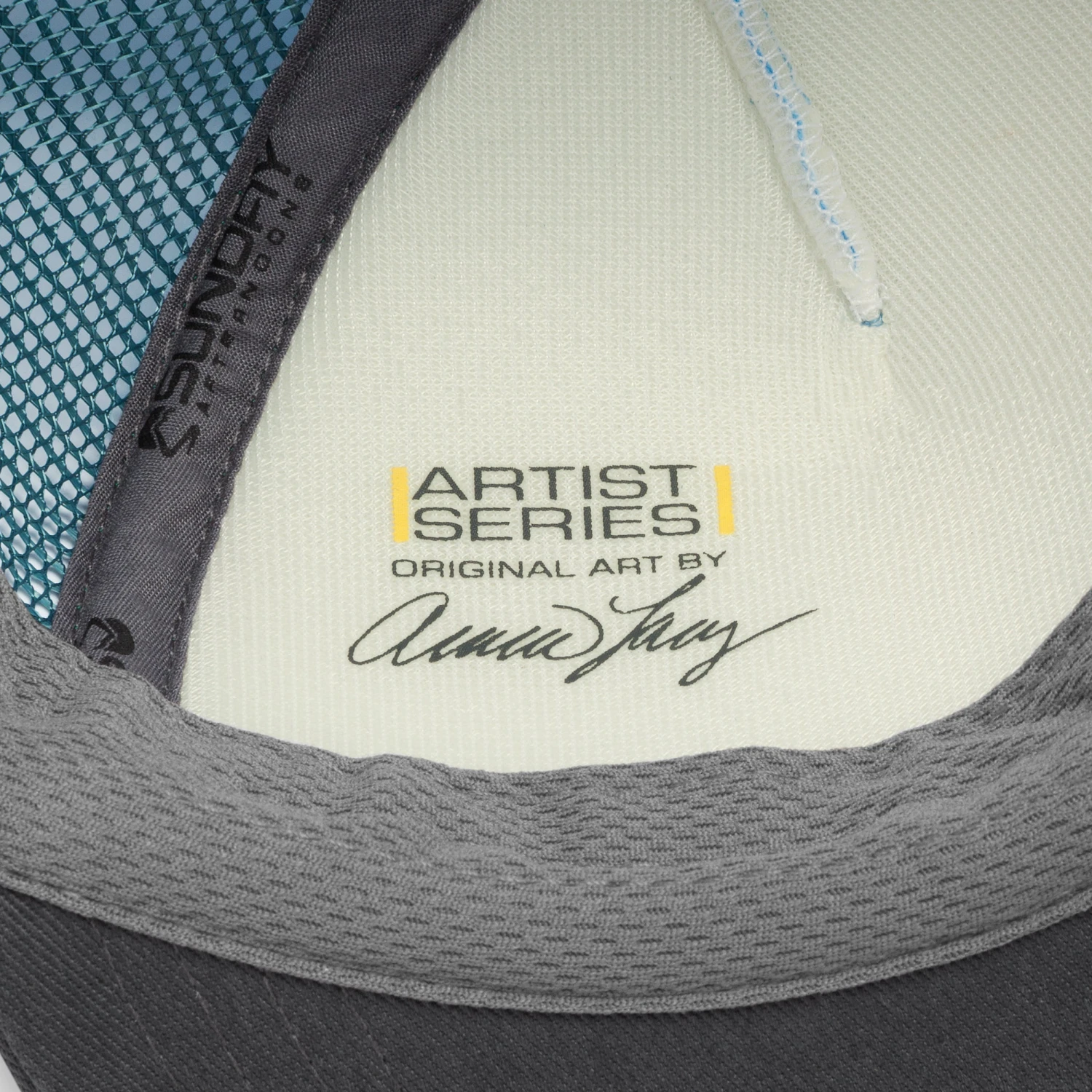 Toddler Osprey Trucker Sunday Afternoons Toddler Osprey Trucker -Sunday Afternoons Shop toddler artist series truckers osprey artist stamp detail ss22