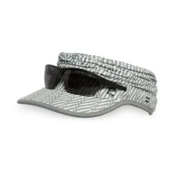 Sunday Afternoons UVShield Cool Convert Visor -Sunday Afternoons Shop uvshield cool convert visor gray electric stripe front open glasses ss20 2500px