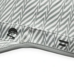 Sunday Afternoons UVShield Cool Convert Visor -Sunday Afternoons Shop uvshield cool convert visor gray electric stripe logo bars detail ss20 2500px