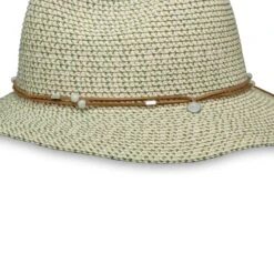Sunday Afternoons Wanderlust Fedora -Sunday Afternoons Shop wanderlust fedora sea glass hatband detail ss23 2500px